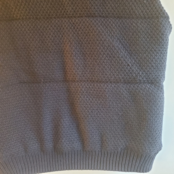 ANAPO MEN'S NAVY BLUE VEST SIZE LARGE UNDERARM TO UNDERARM 46" TOTAL LENGTH 28" - Picture 6 of 8